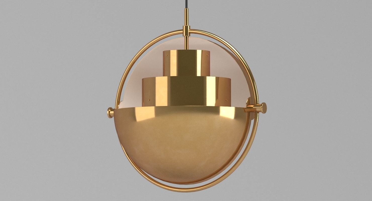 Louis Weisdorf pendant 3D model_1