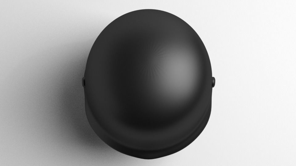 Combat Helmet - M35 3D model_2