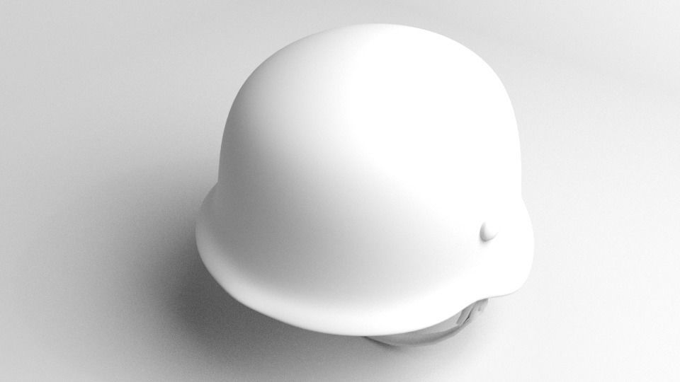 Combat Helmet - M35 3D model_4