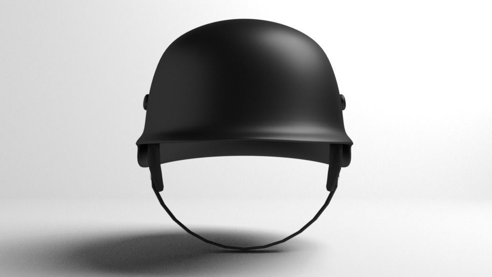 Combat Helmet - M35 3D model_1