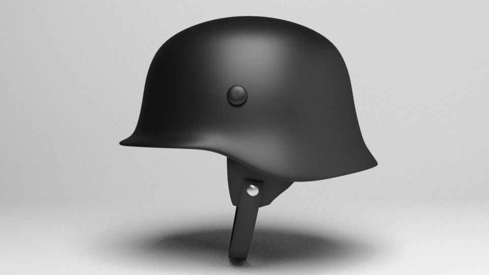 Combat Helmet - M35 3D model_3