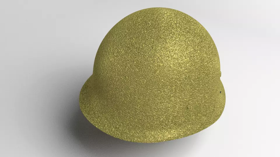 Combat Helmet - M80 3D model_0