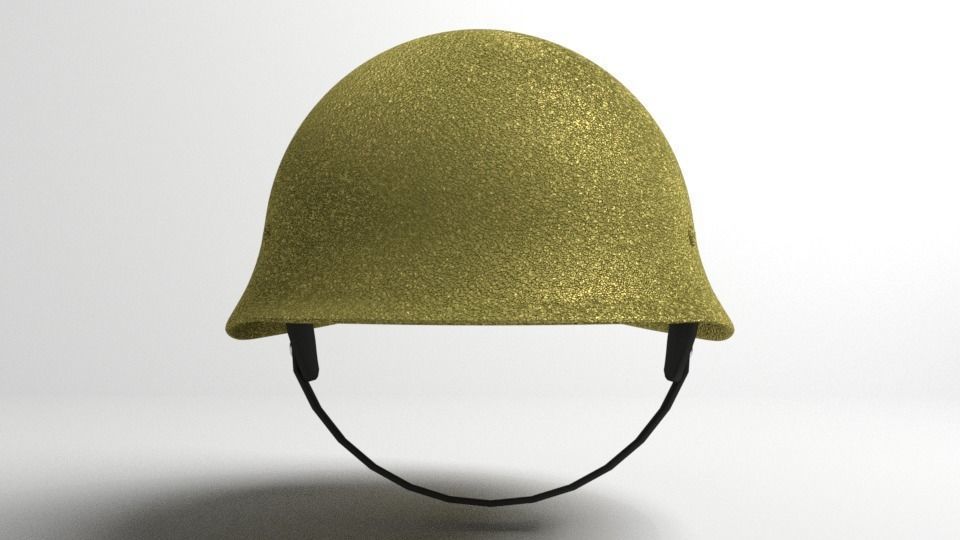 Combat Helmet - M80 3D model_1