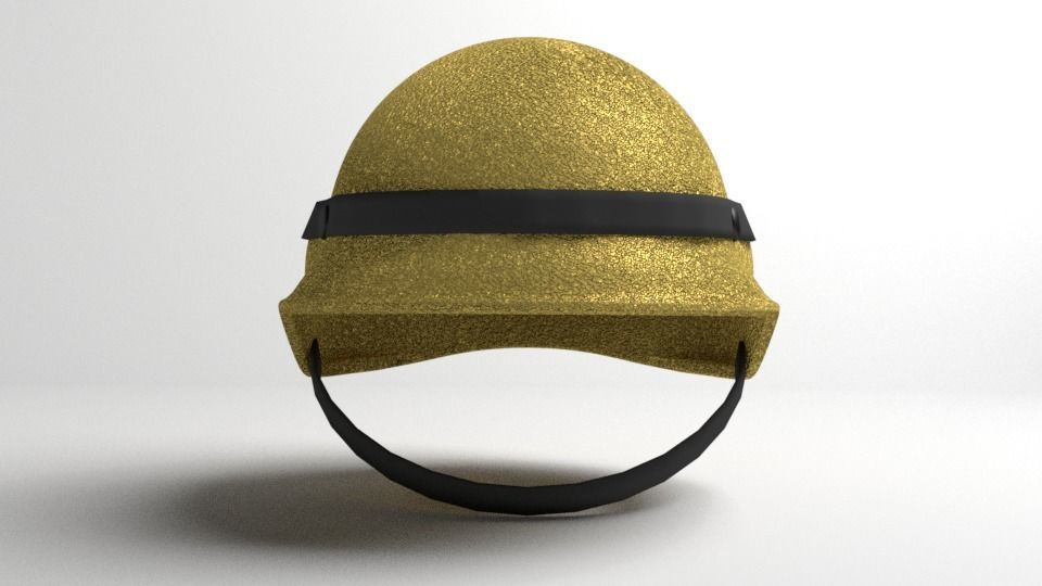 Combat Helmet - Spectra 3D model_1