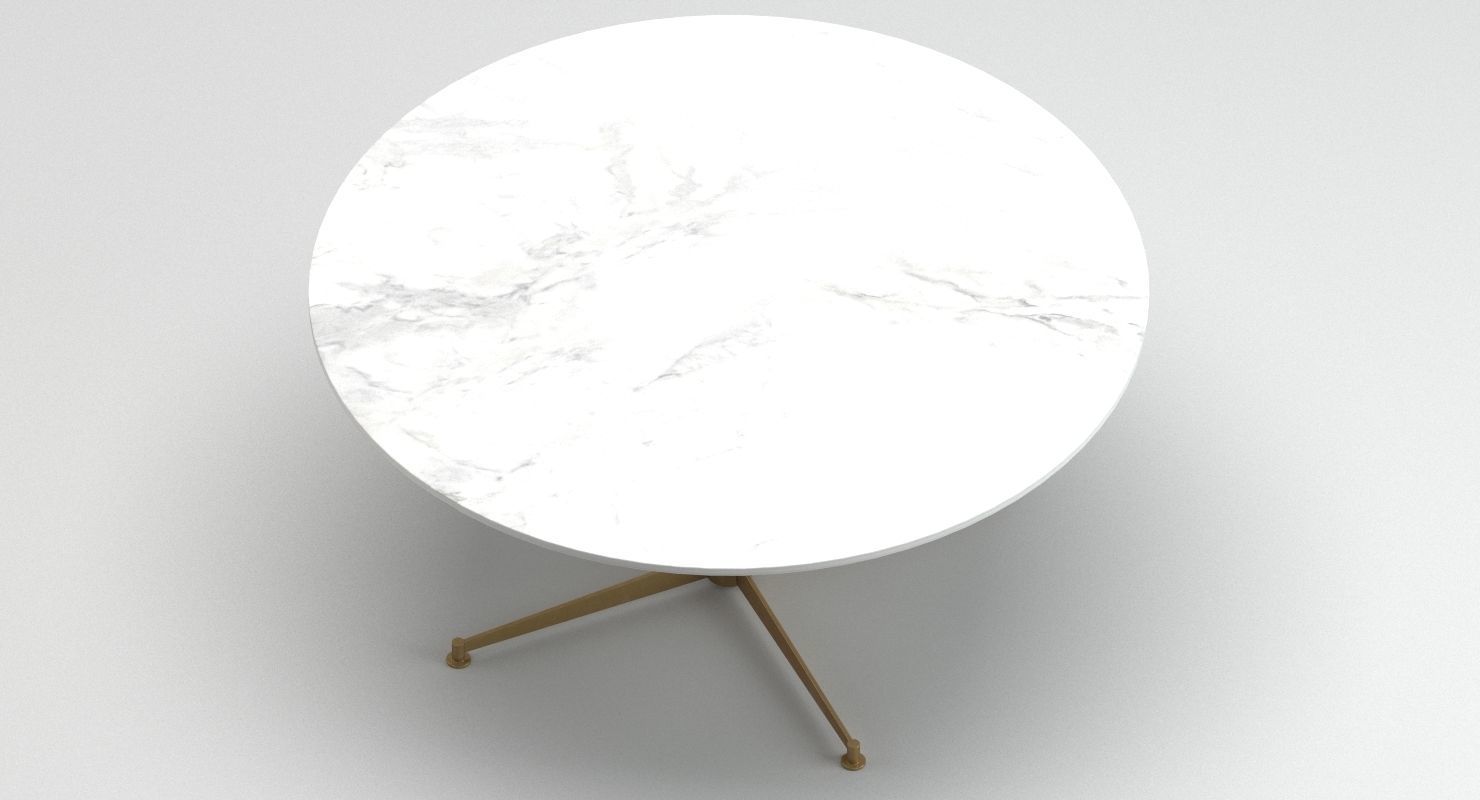 Marie Battaglini Arflex coffee table 3D model_2