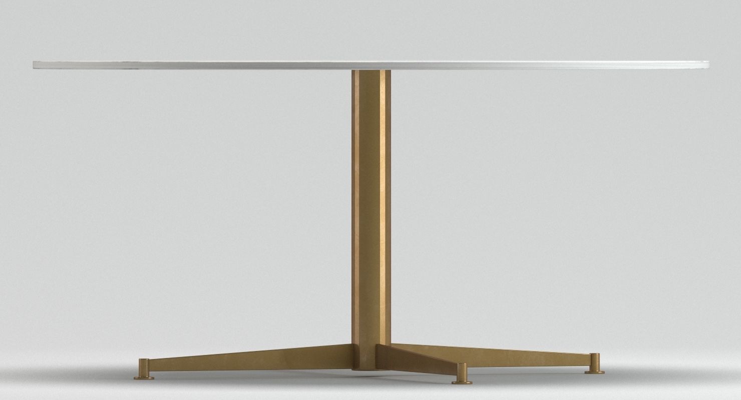 Marie Battaglini Arflex coffee table 3D model_1