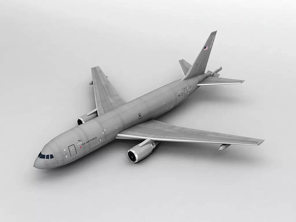 Boeing KC46A Pegasus Military Aircraft LOW Low-poly 3D model