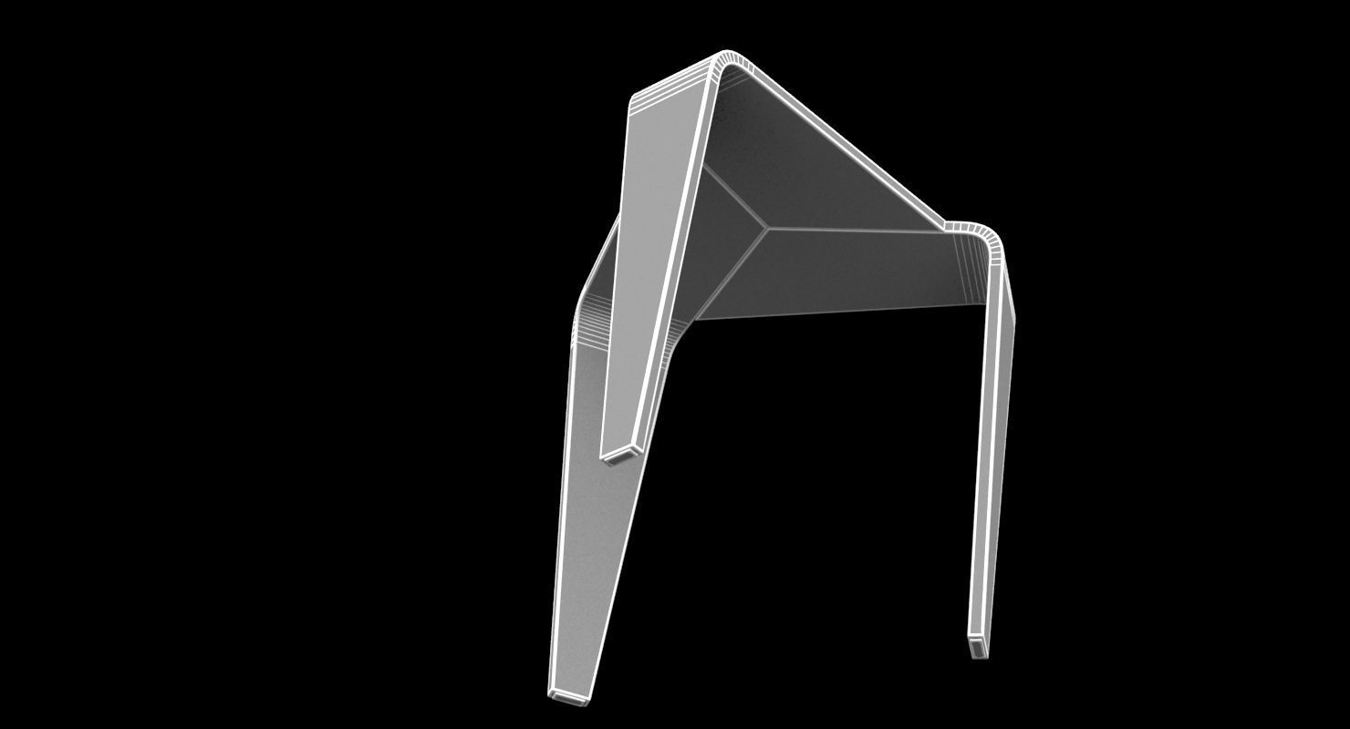 MARKE NISKALA STOOL 3D model_4