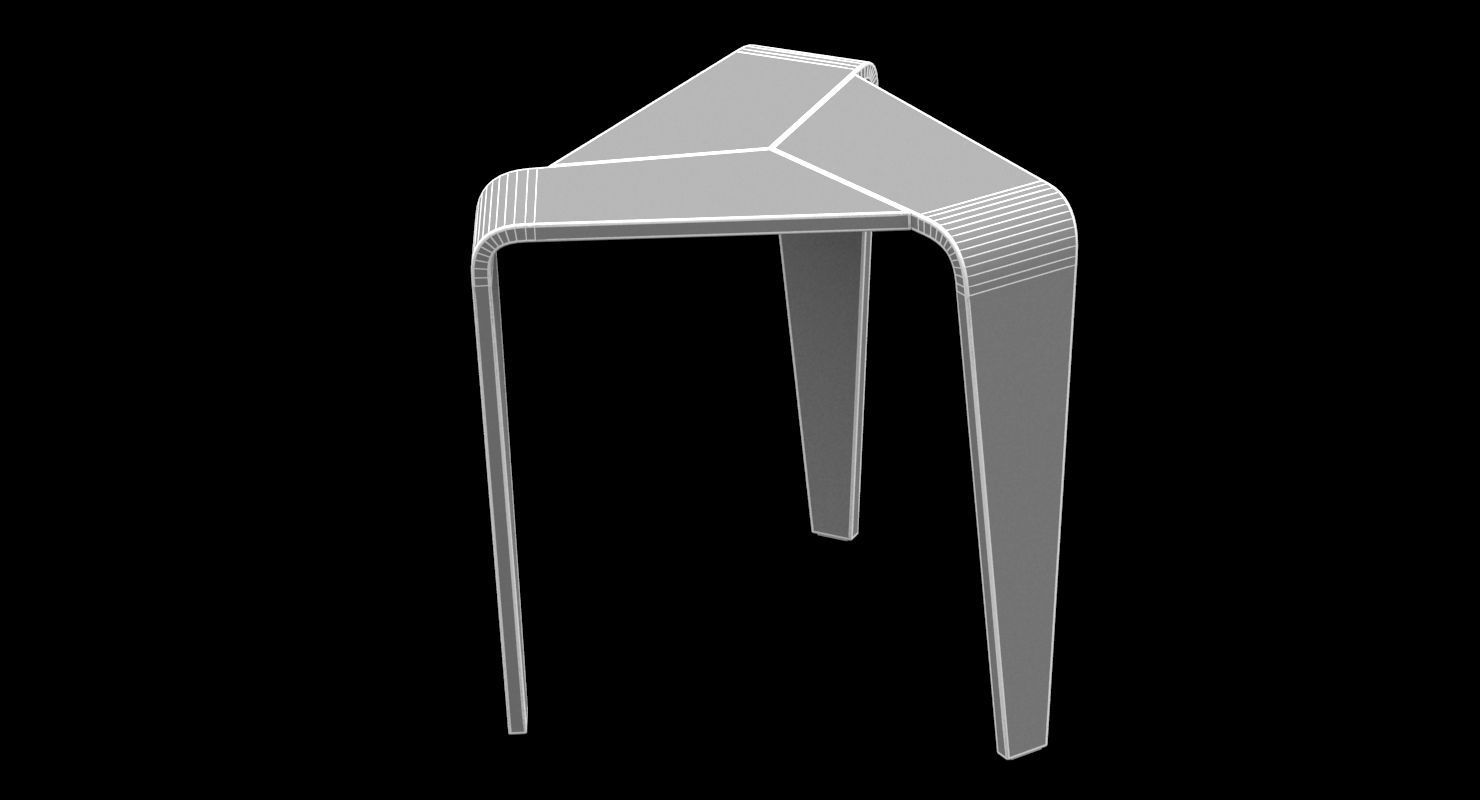 MARKE NISKALA STOOL 3D model_5