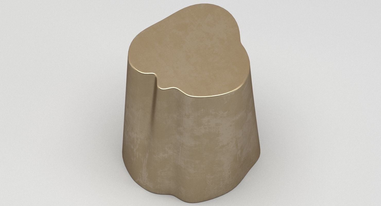 Marsia Holzer Tree Stump Side Table 3D model_3