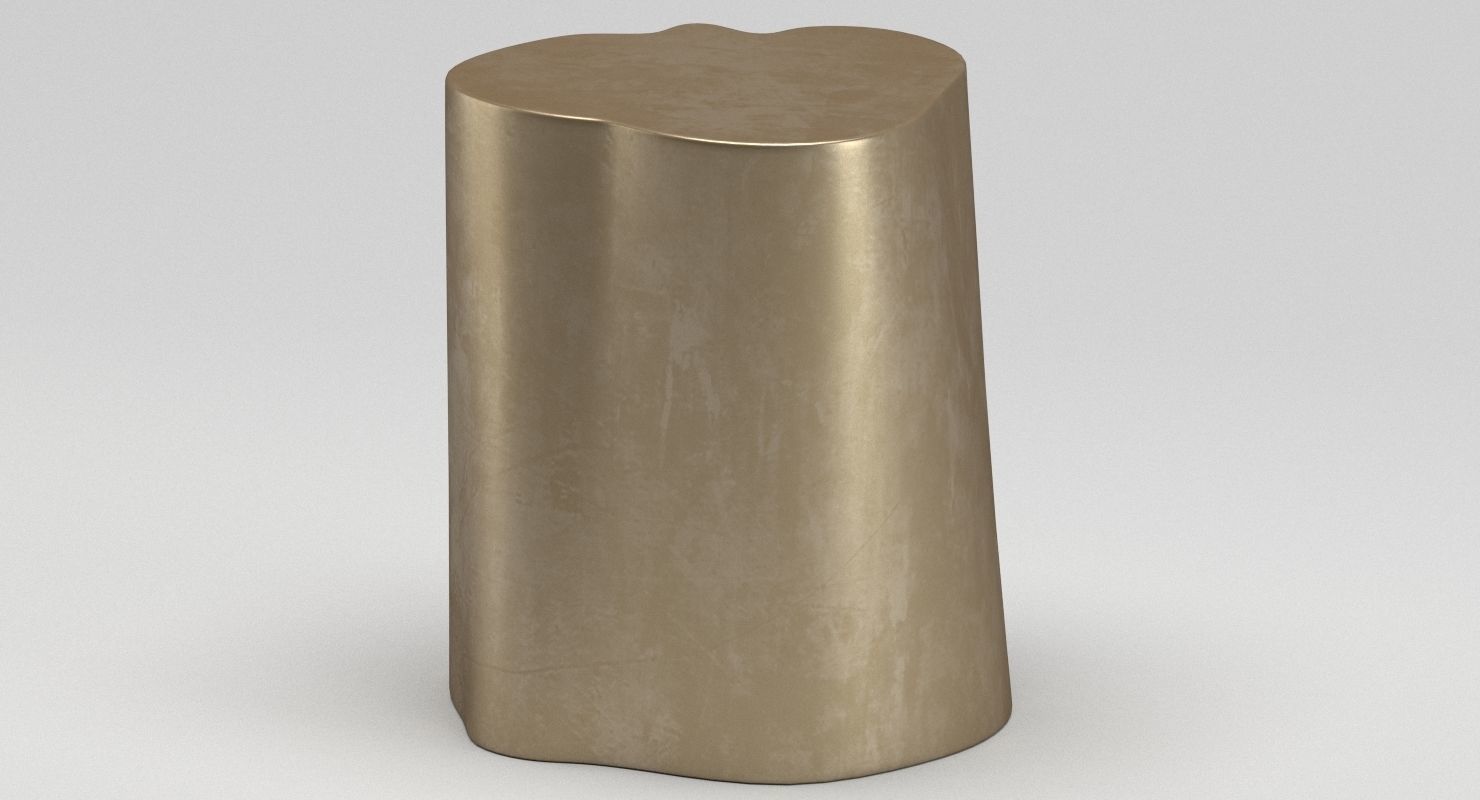 Marsia Holzer Tree Stump Side Table 3D model_2