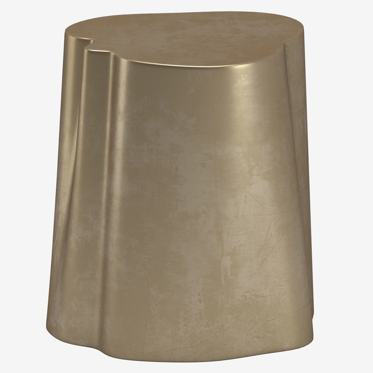 Marsia Holzer Tree Stump Side Table 3D model_1