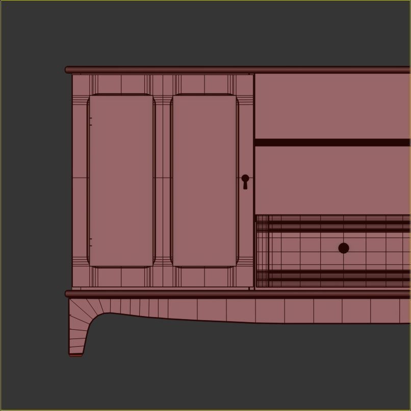 LOMMARP TV unit 3D model_3