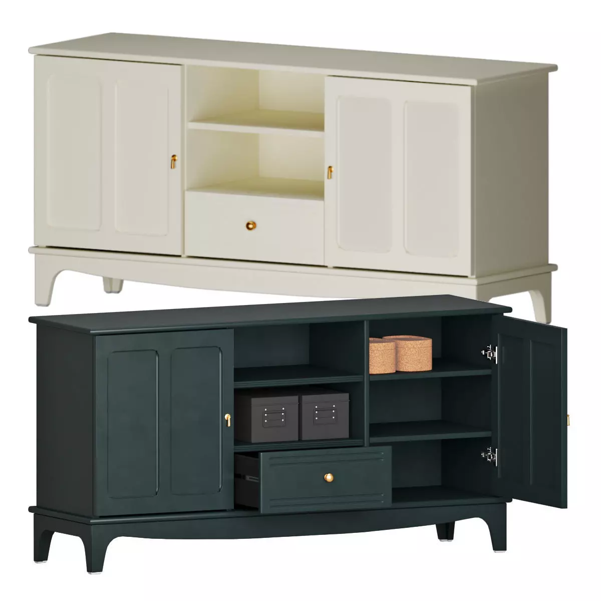 LOMMARP TV unit 3D model_0