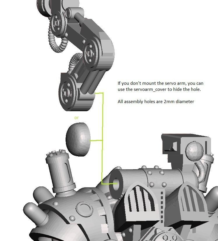 Dark Techno Brutalizers - Heavy Troops 3D print model_7