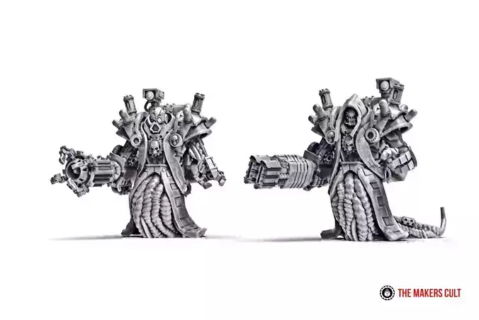 Dark Techno Brutalizers - Heavy Troops 3D print model