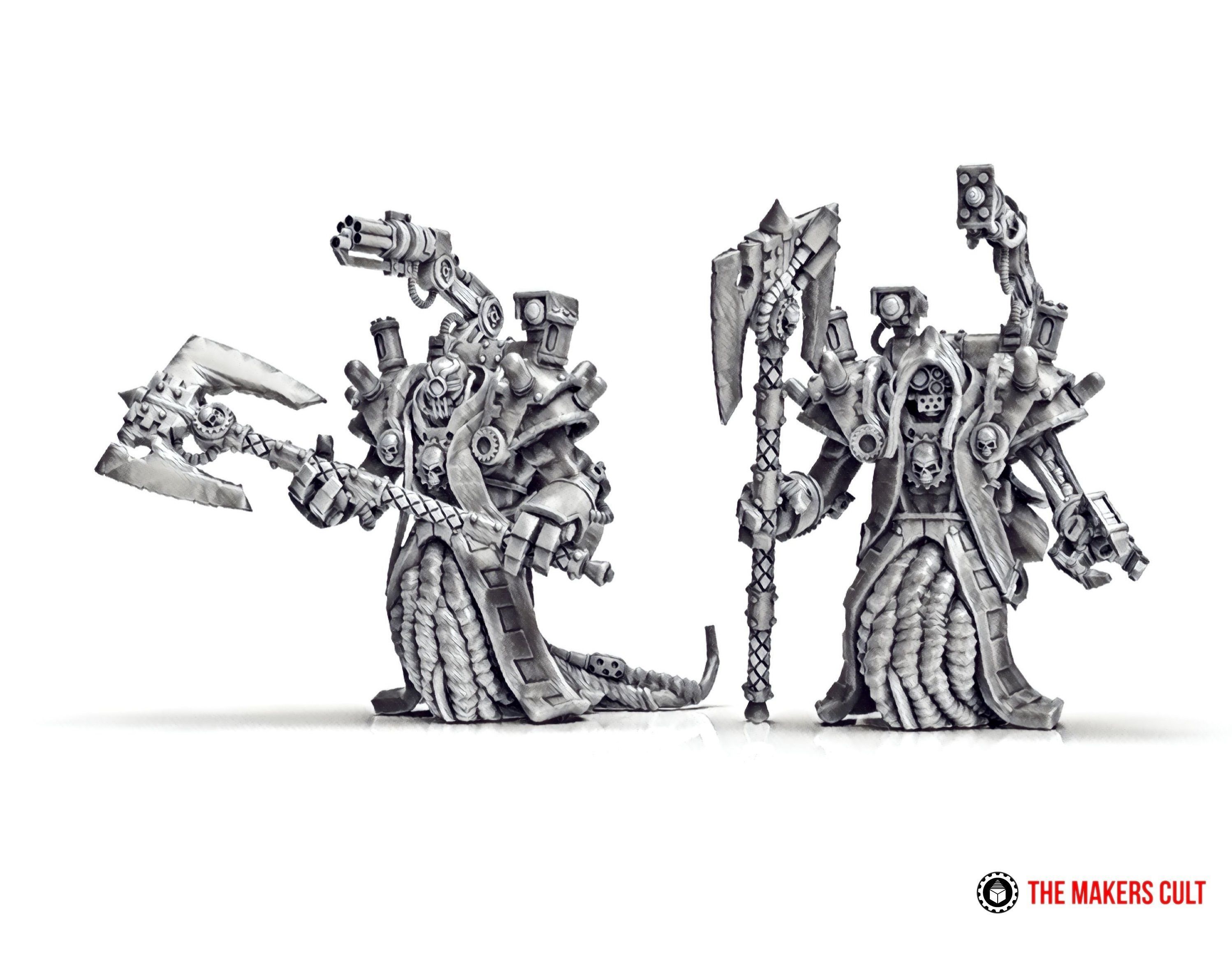 Dark Techno Brutalizers - Heavy Troops 3D print model_2