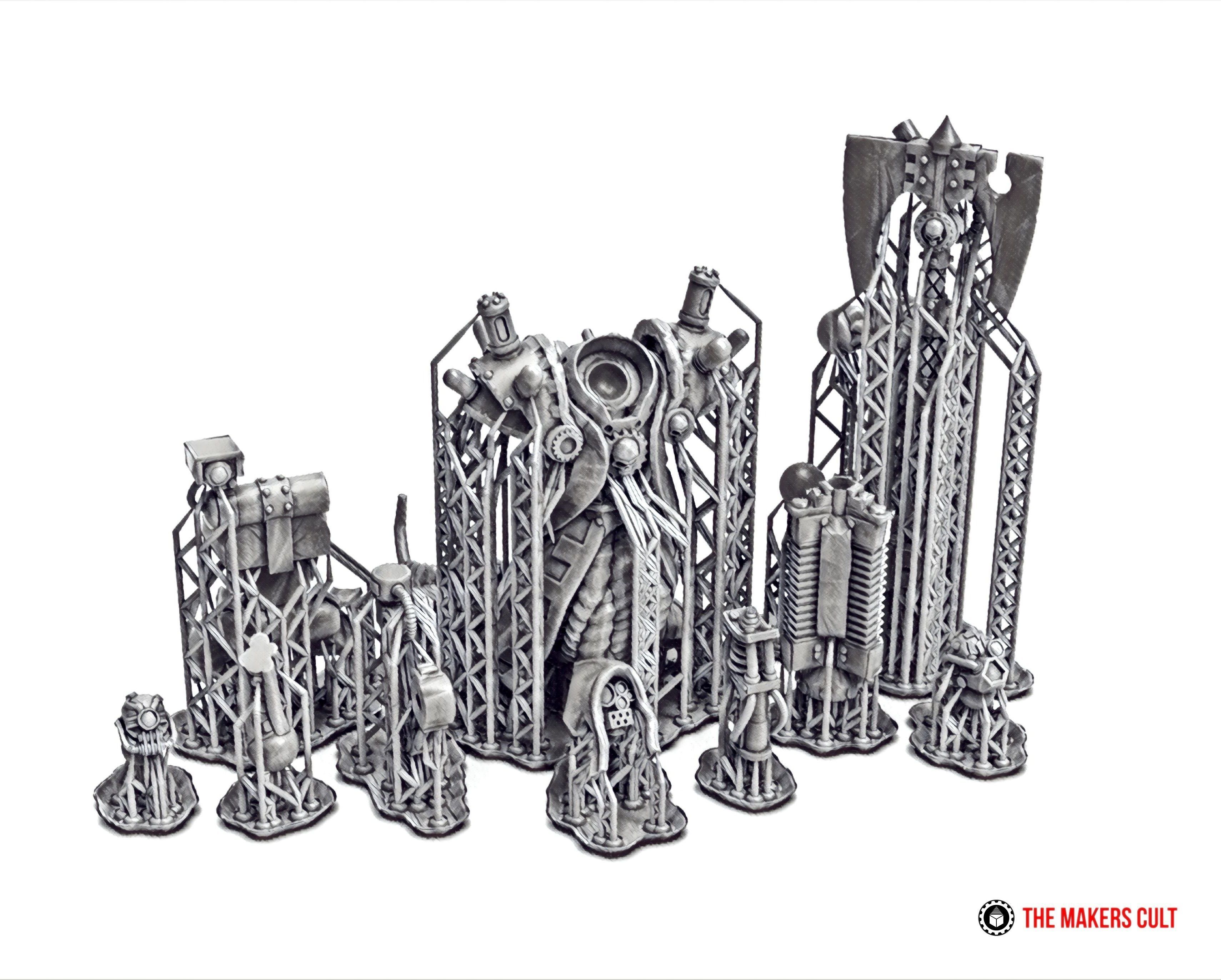 Dark Techno Brutalizers - Heavy Troops 3D print model_3
