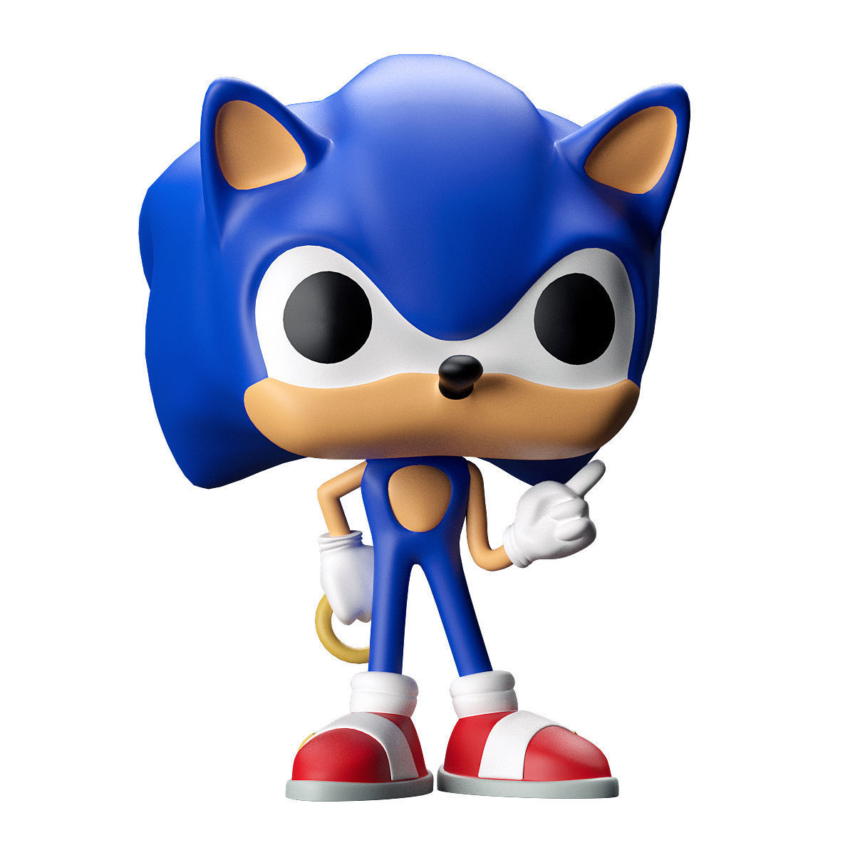 Funko Pop Figure 3D model_4