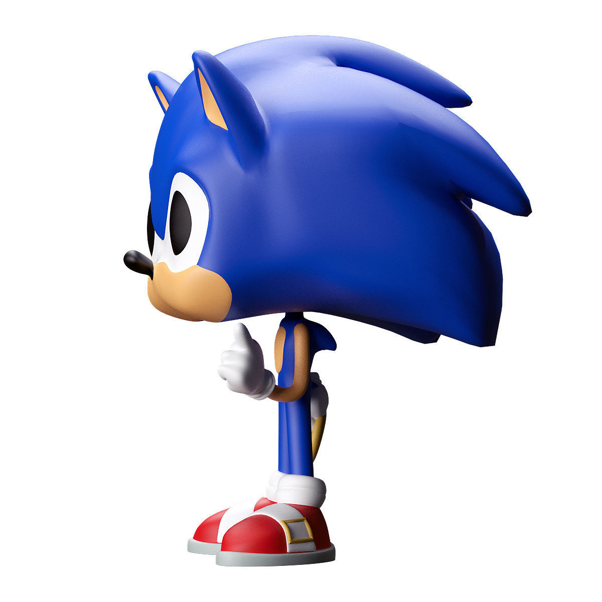 Funko Pop Figure 3D model_7