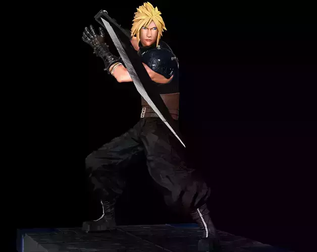 Cloud Strife Final Fantasy 7 REMAKE