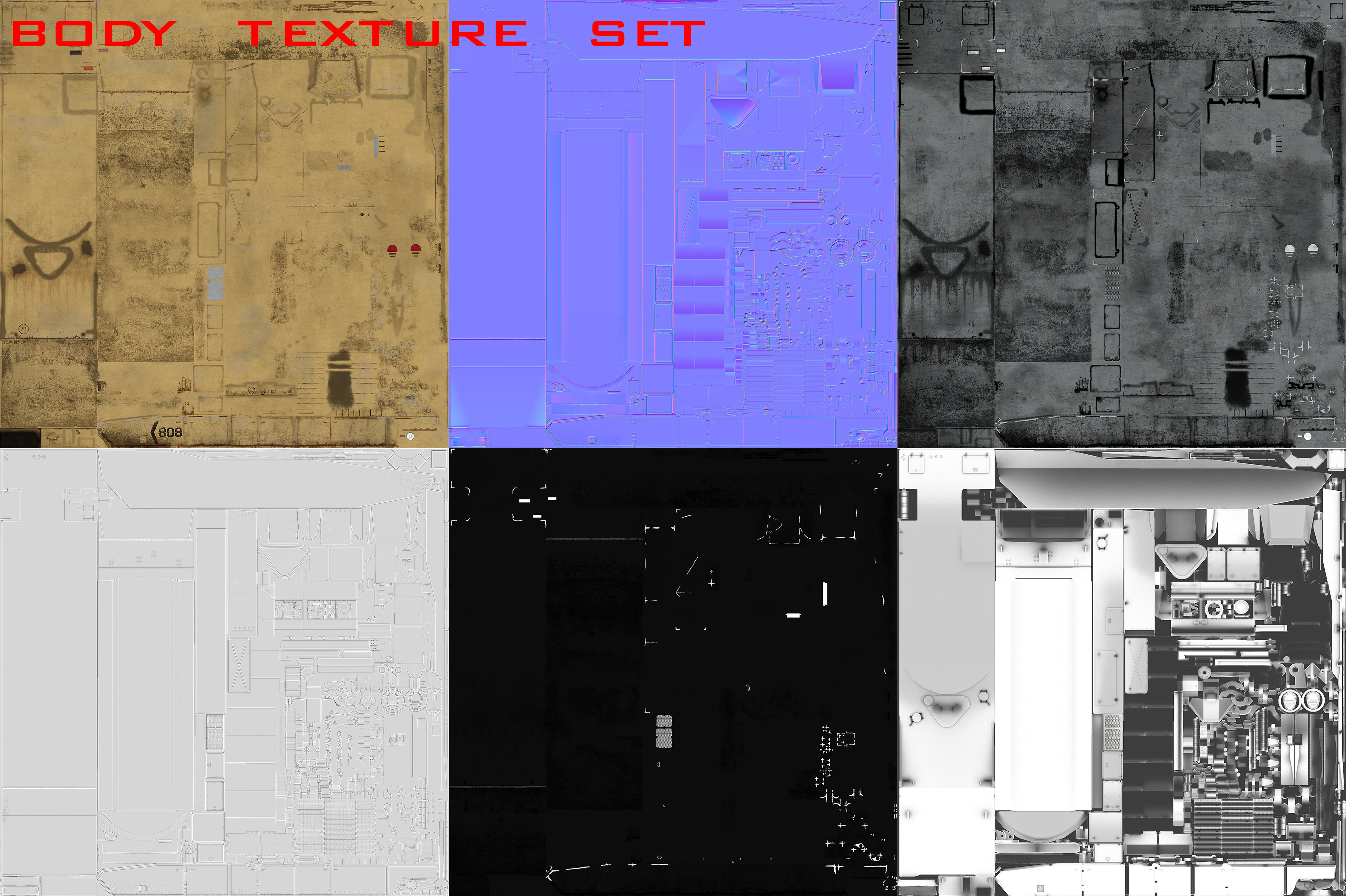 M1 Abrams Low-poly 3D model_21