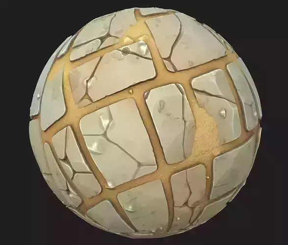 Stylized Floor Texture Pack - Modular 4k  - Unreal Engine 4 Texture