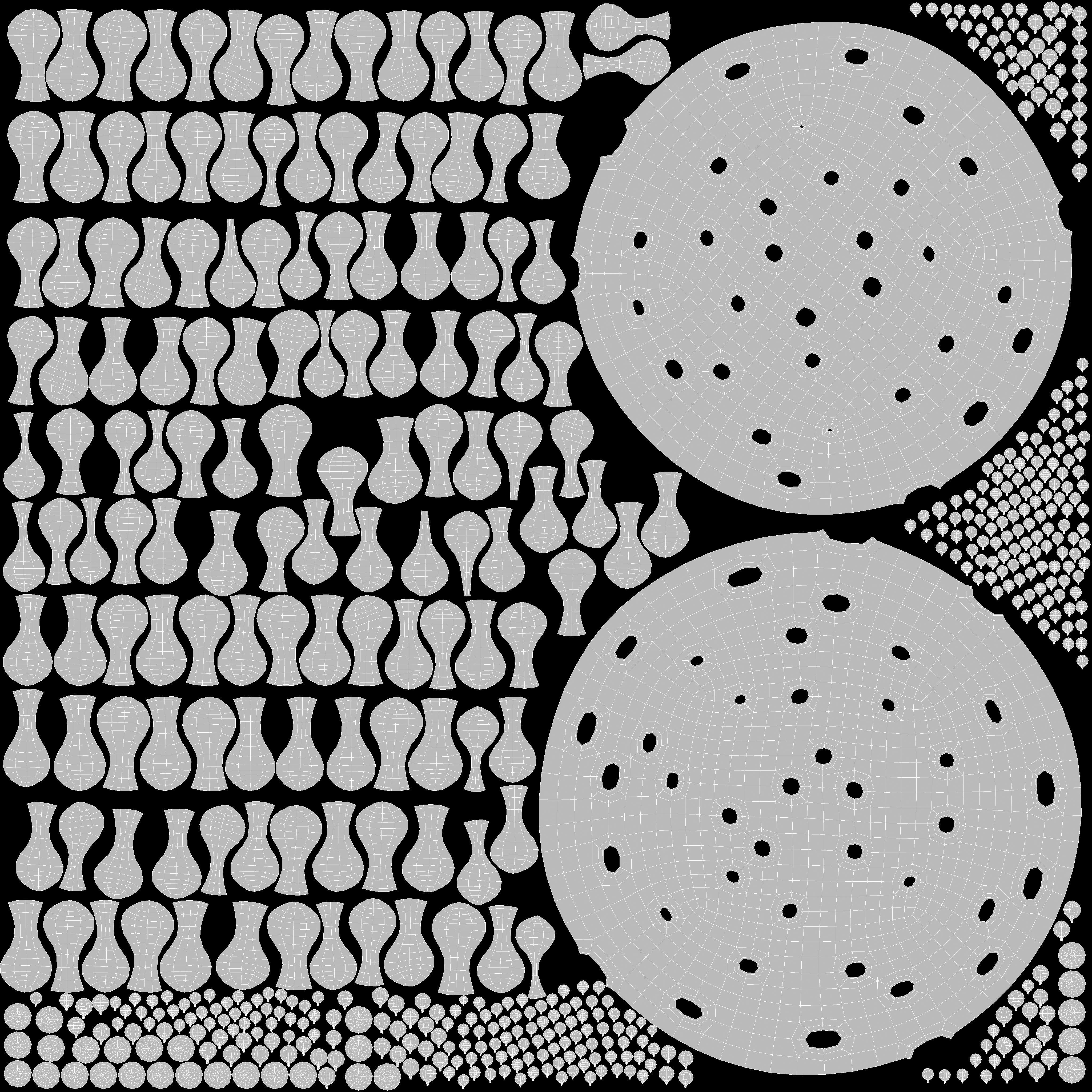 3D Coronavirus SARS-CoV-2 - Red Low-poly 3D model_12