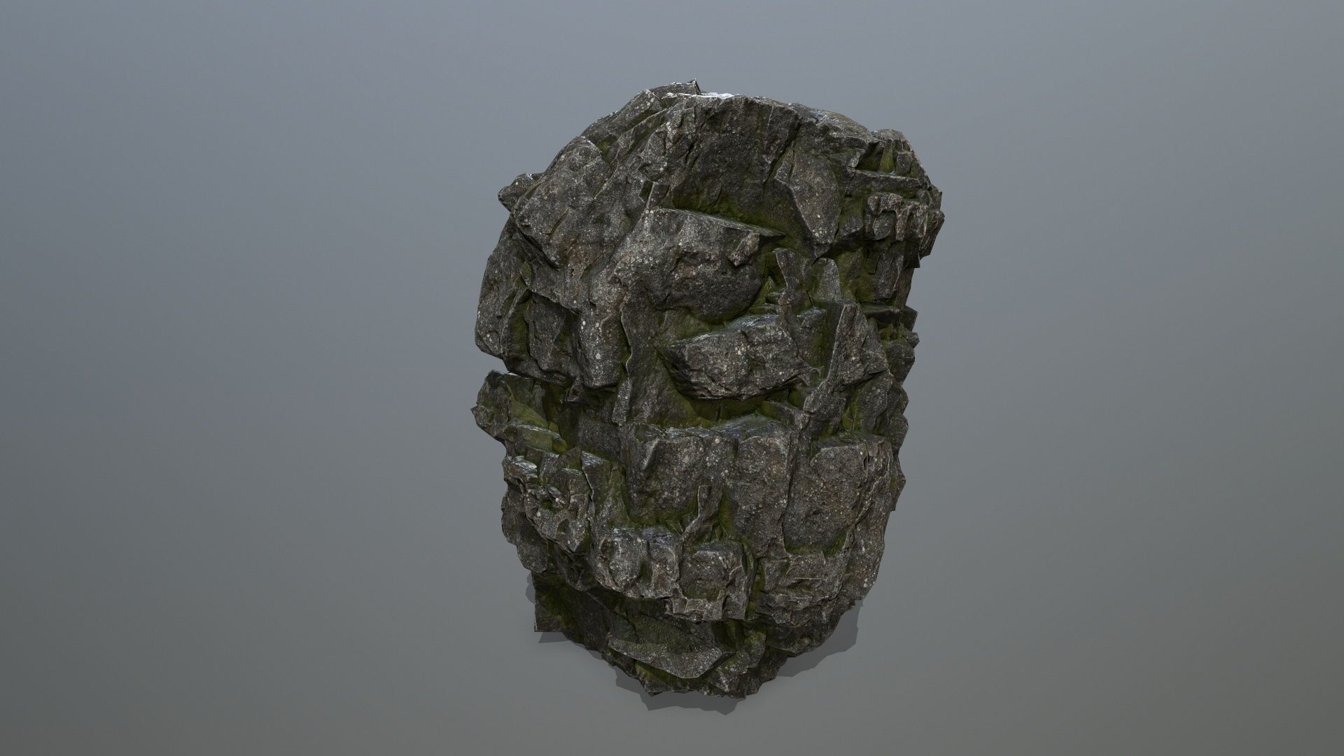rocks rock Low-poly 3D model_27