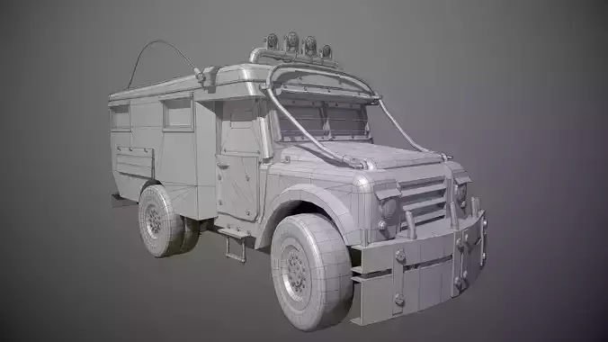 Post apocalyptic truck
