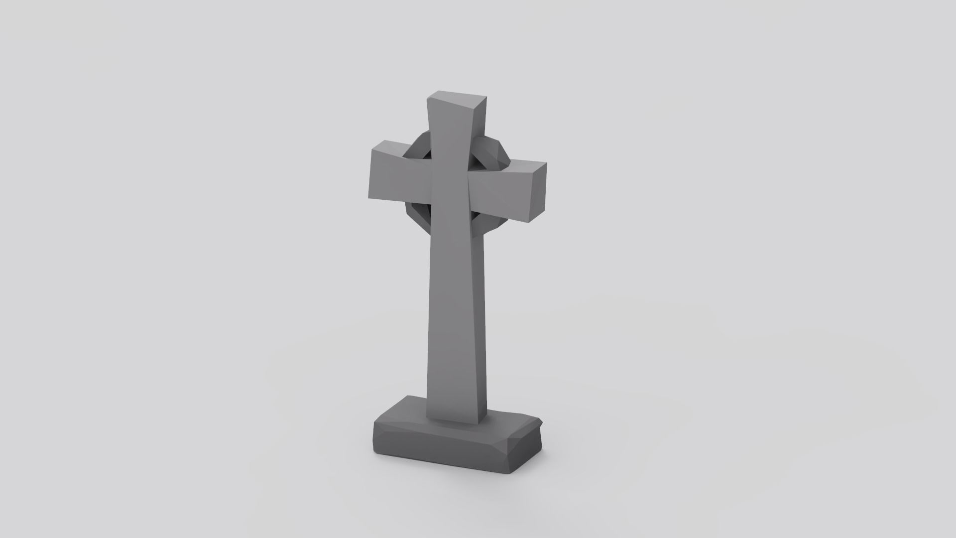 Haunted Graveyard Pack - 54 Assets Low-poly 3D model_17