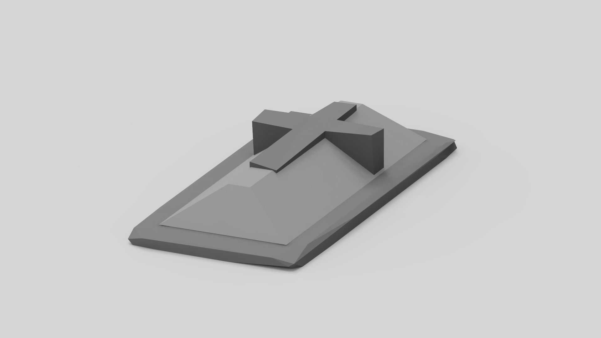 Haunted Graveyard Pack - 54 Assets Low-poly 3D model_38