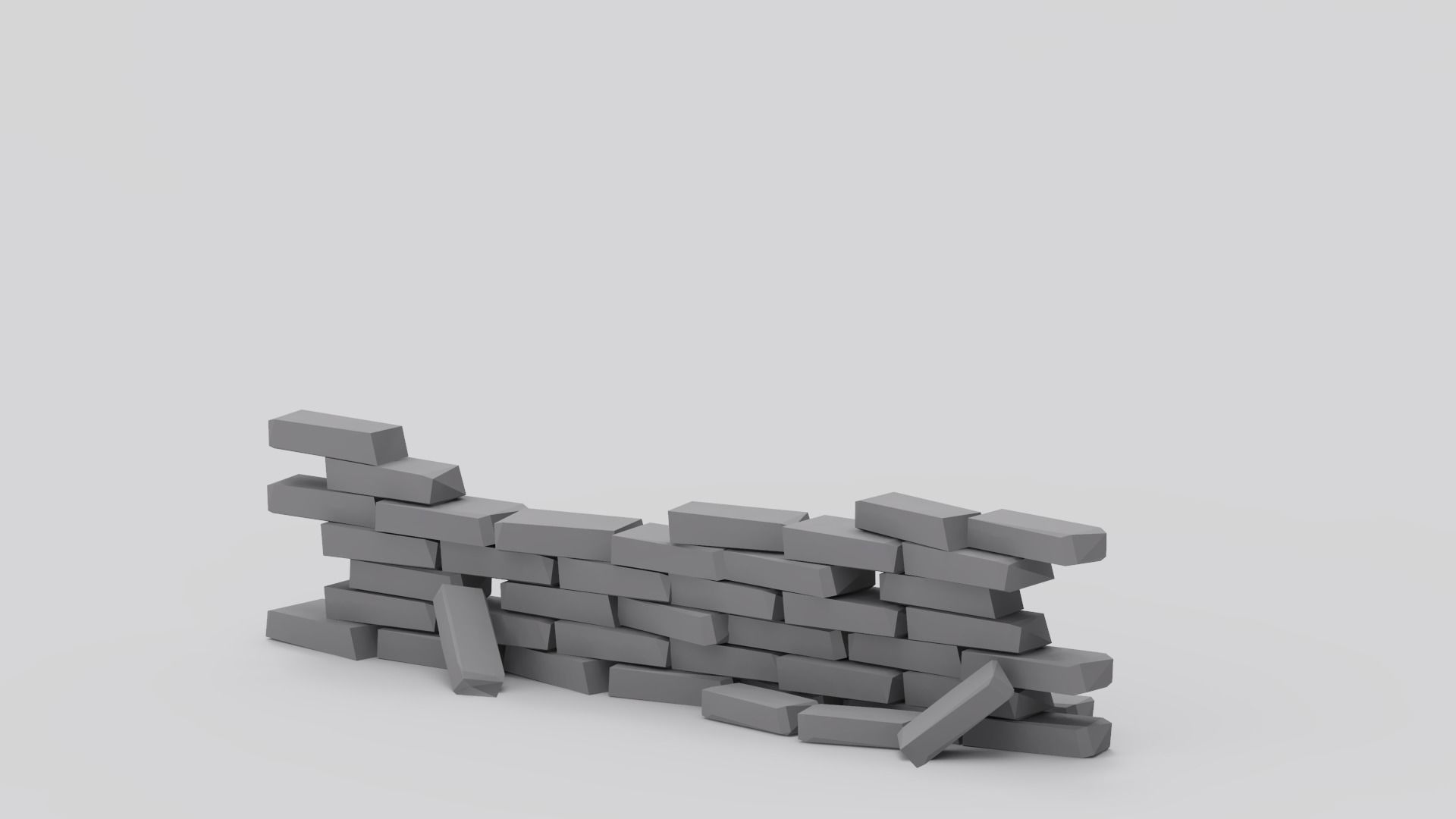 Haunted Graveyard Pack - 54 Assets Low-poly 3D model_43