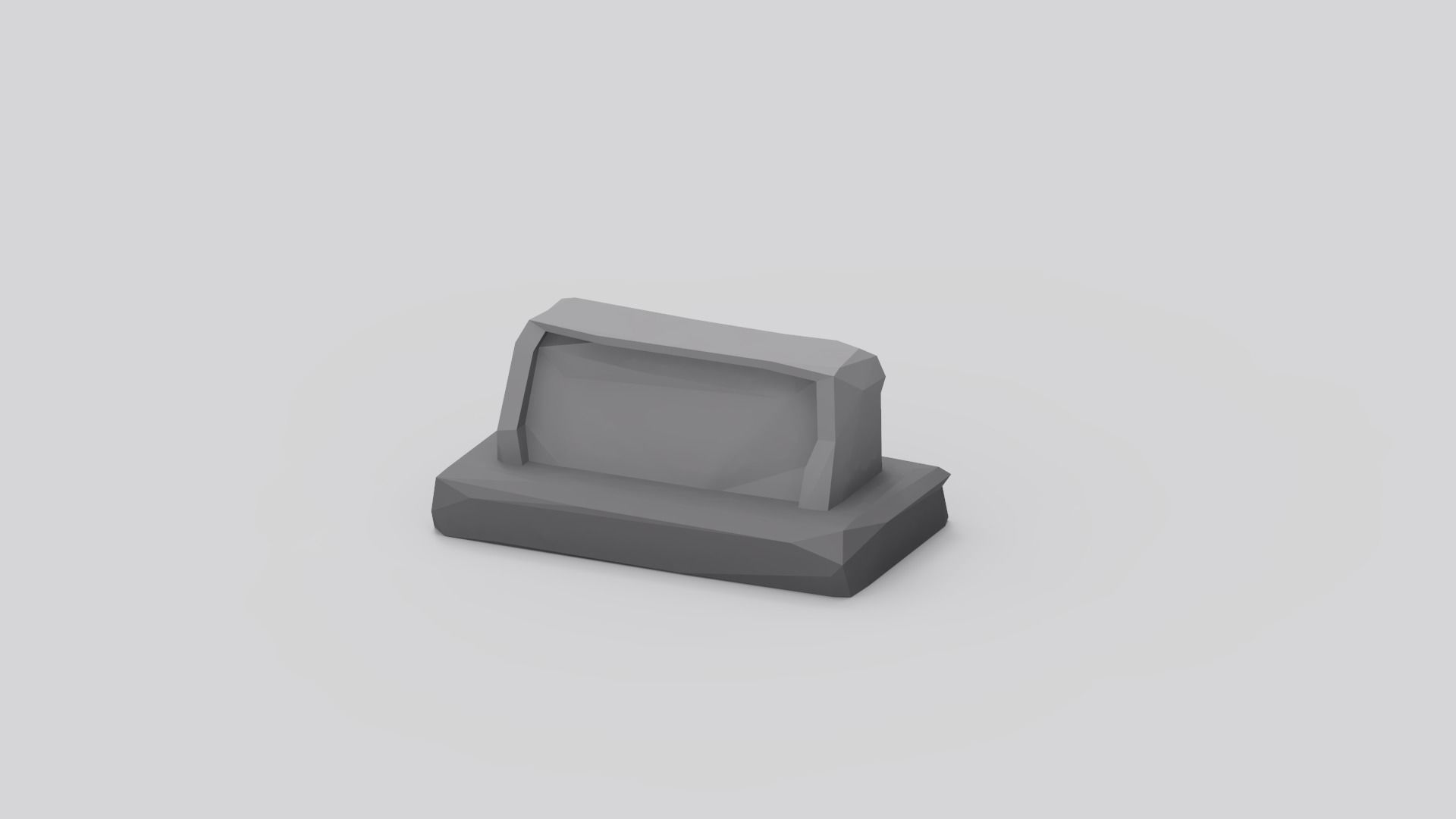 Haunted Graveyard Pack - 54 Assets Low-poly 3D model_51