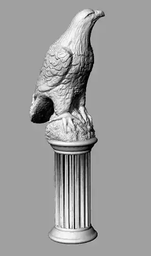  Eagle on column