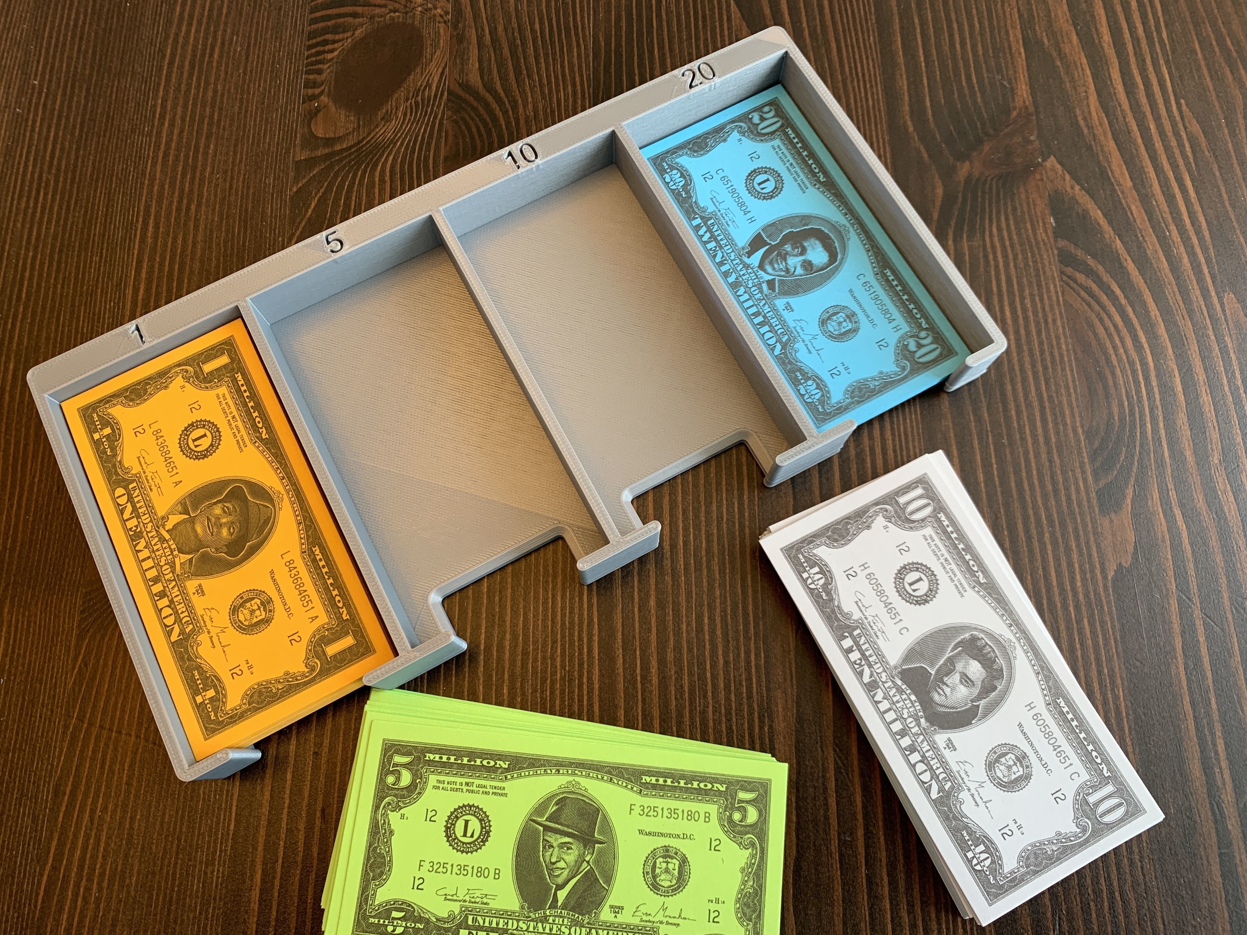 Lords of Vegas Board Game Organizer Insert with Up Expansion 3D print model_7