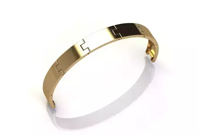 Bracelet made to prototype in 3D printer