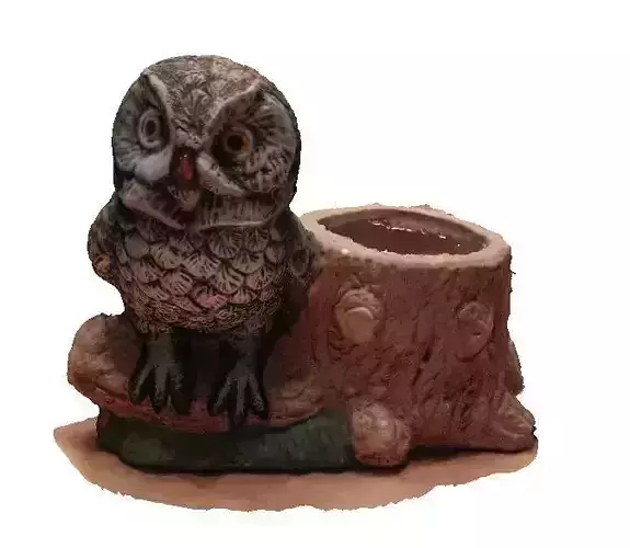 Owl 3D planter