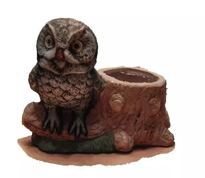 Owl 3D planter 3D print model_0