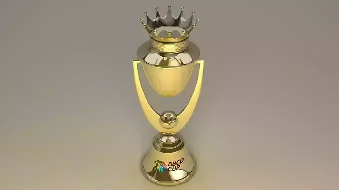 Trophy golden 3D model