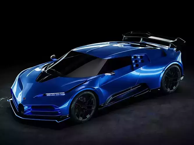 Bugatti Centodieci 2020 Studio 3D model