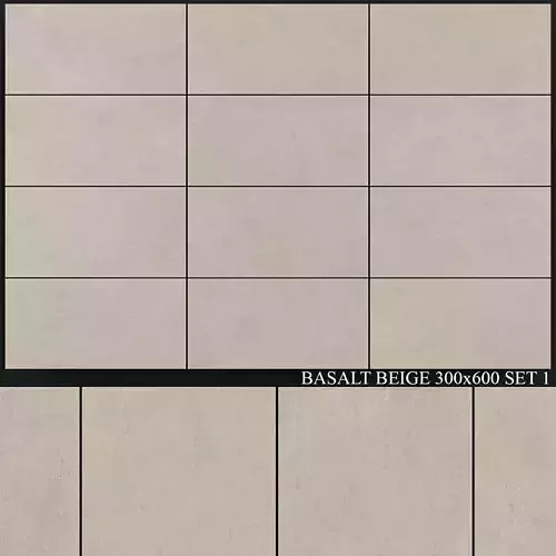 Yurtbay Seramik Basalt Beige 300x600 Set 1