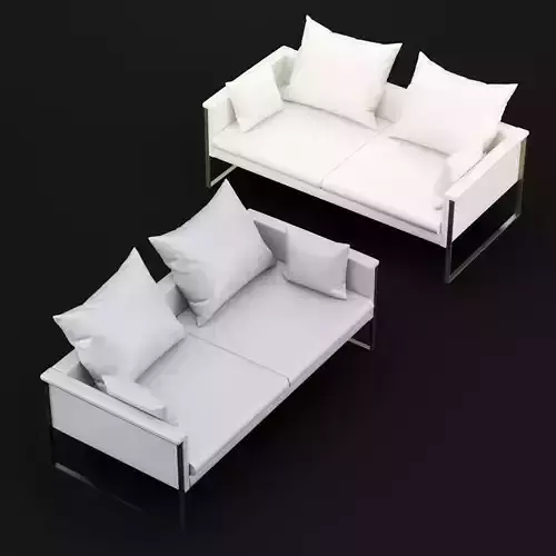 Sofa go large double BT design 3D model