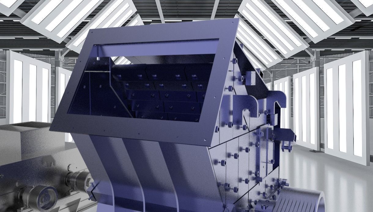 crusher machines 3D model_3