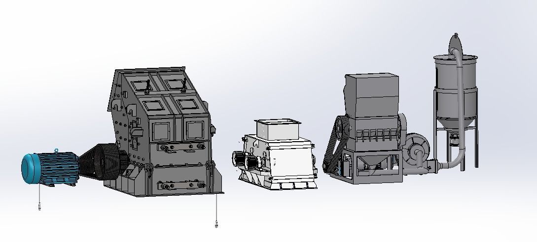crusher machines 3D model_4