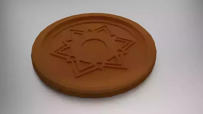 Sahasrara Crown Chakra Coaster