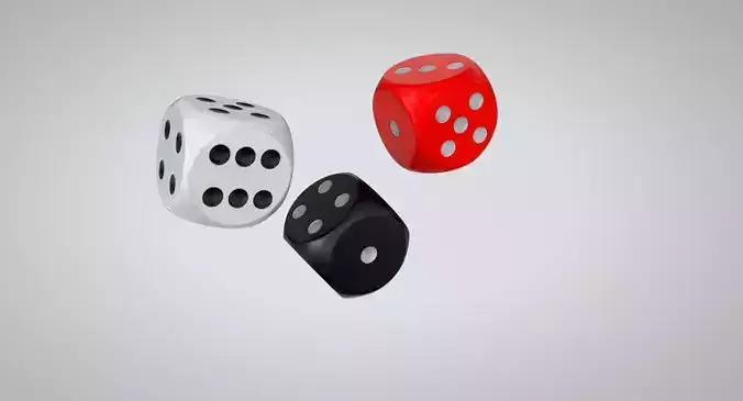 Dice 3D Print Ready 3D print model