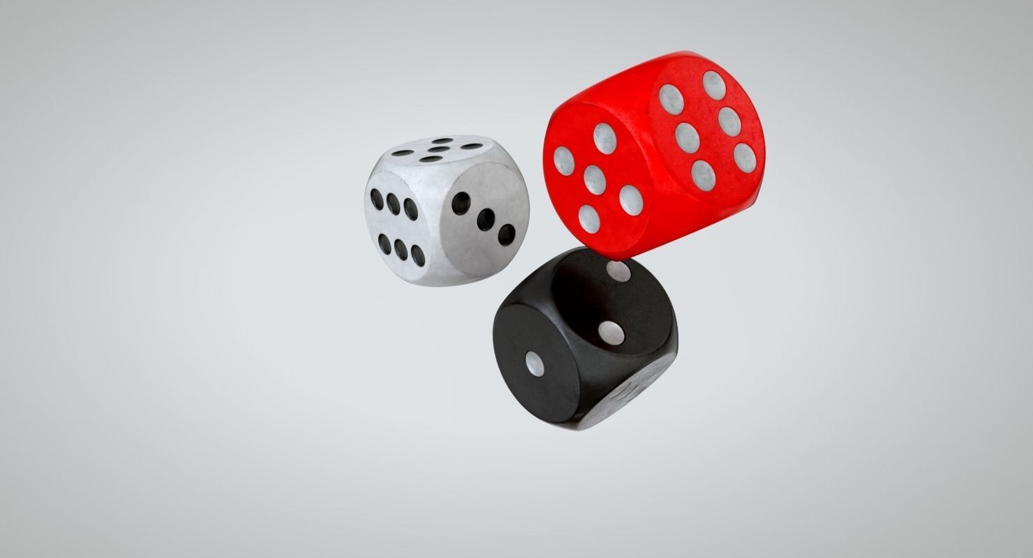 Dice 3D Print Ready 3D print model_3