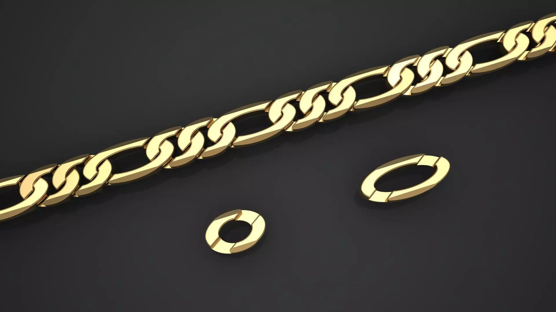 Braslate Chain 001 3D print model