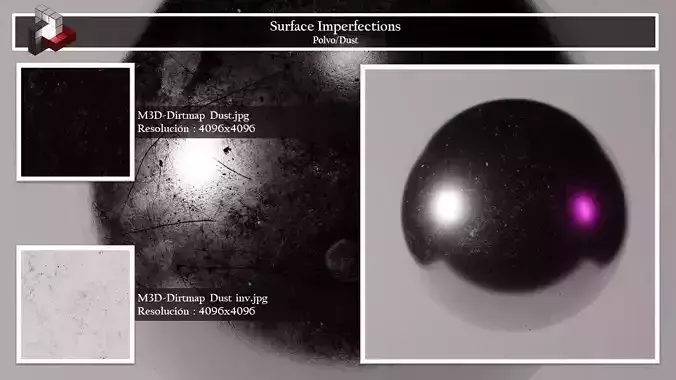 Misael 3D - Dust Dirtmaps 4k pack 1